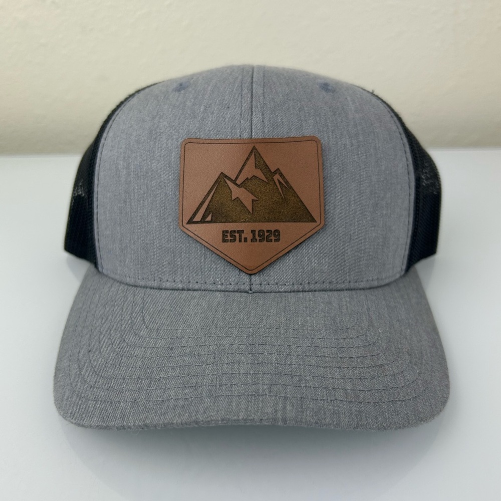 Mountain Leather Patch The Classics Snapback Adju… - image 2